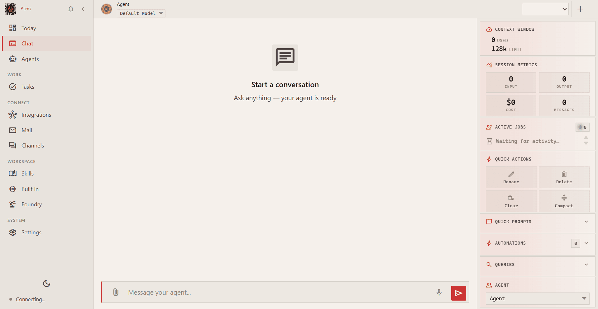 OpenPawz screenshot 2
