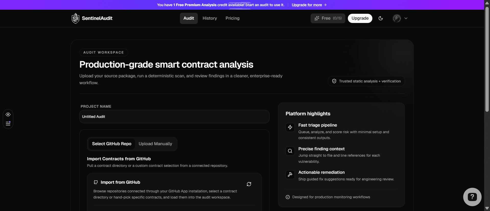 Sentinel Audit screenshot 3