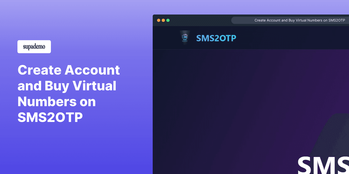 SMS2OTP screenshot 1