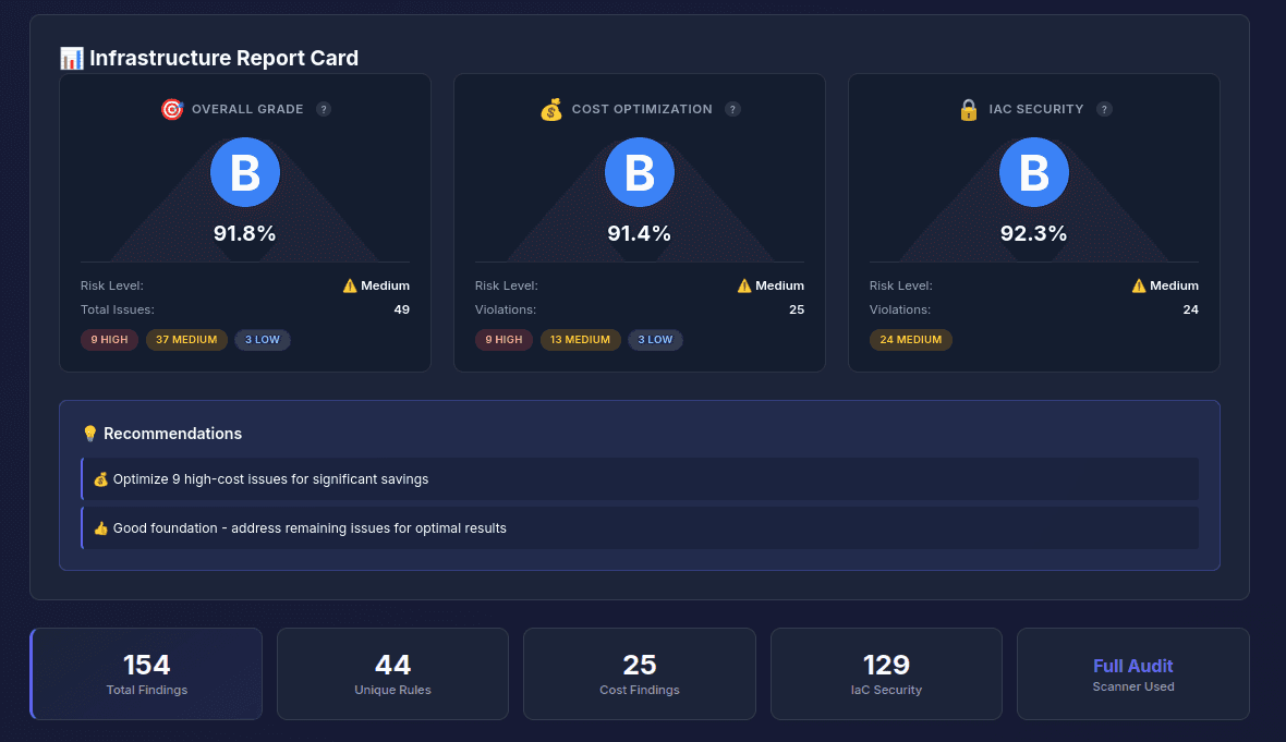 InfraScan screenshot 1