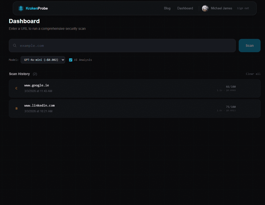 KrakenProbe screenshot 6