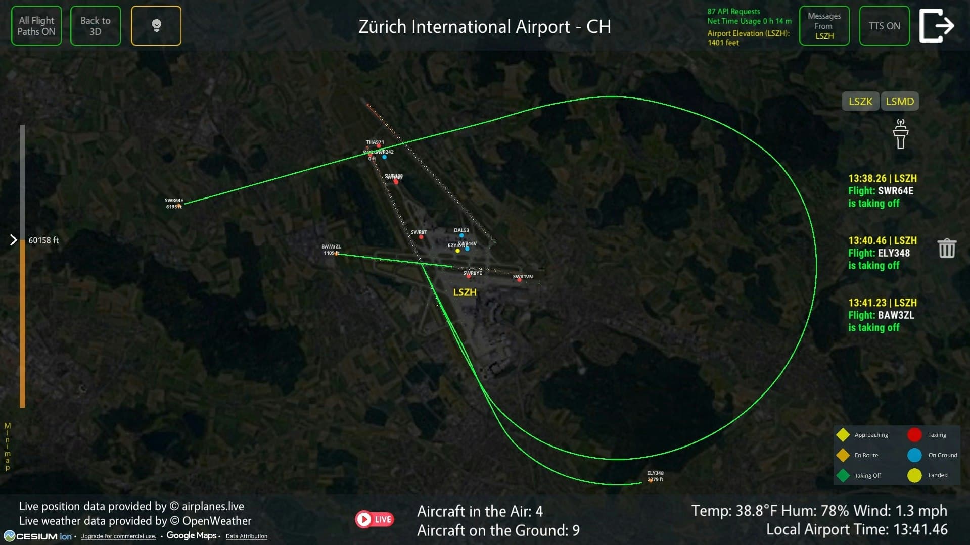 Airport Live Traffic Viewer screenshot 19