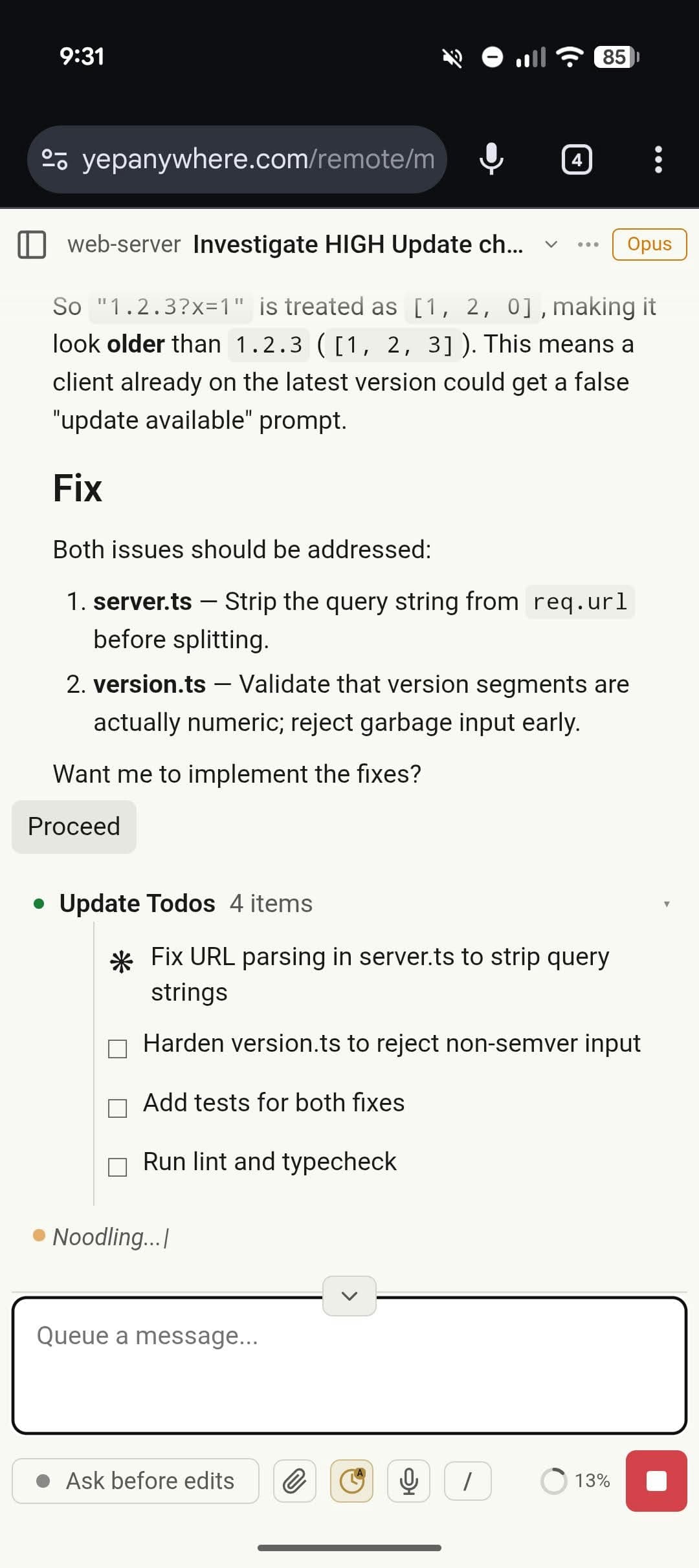 Yep Anywhere screenshot 5