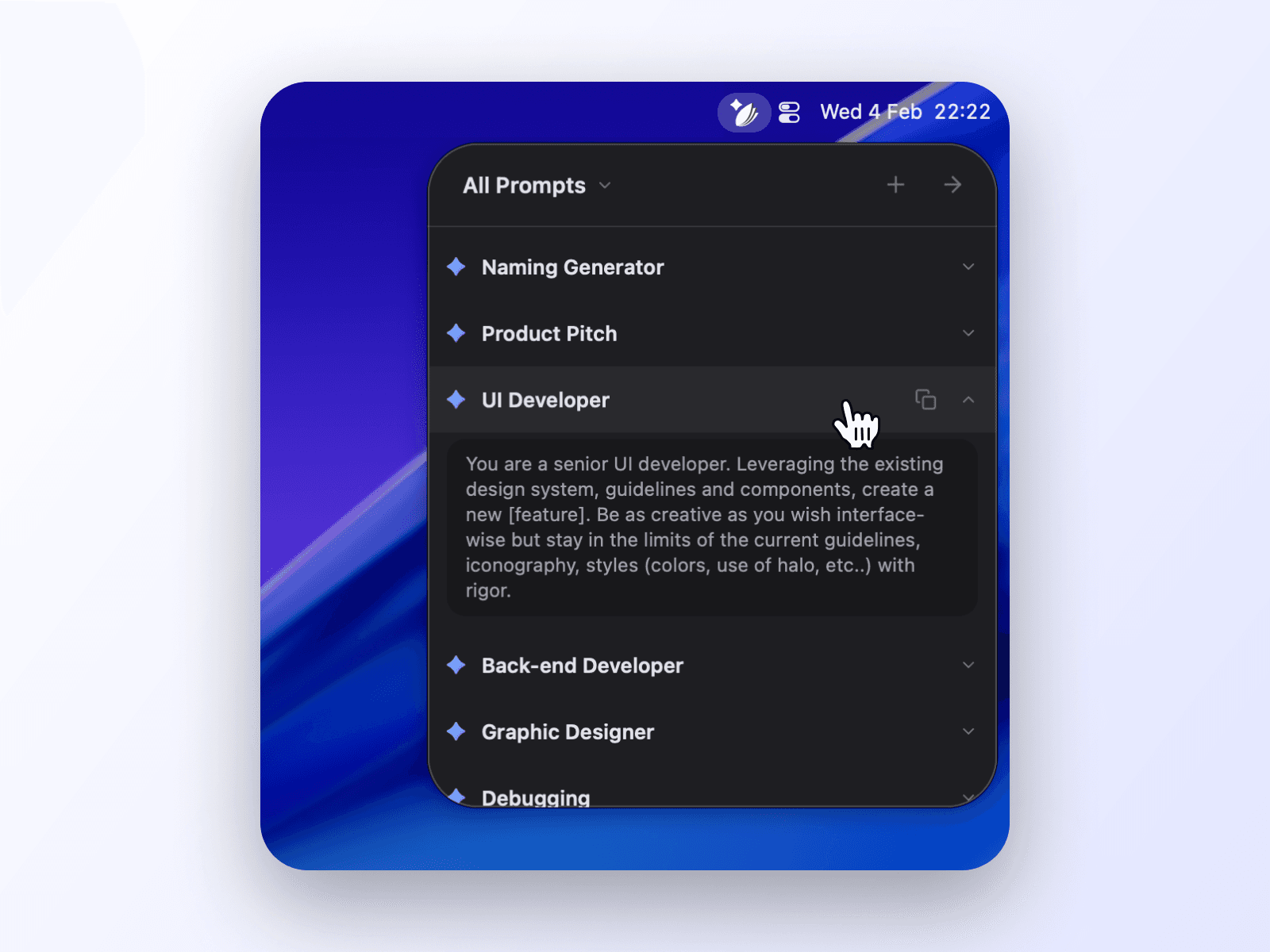 Prompt Library screenshot 4