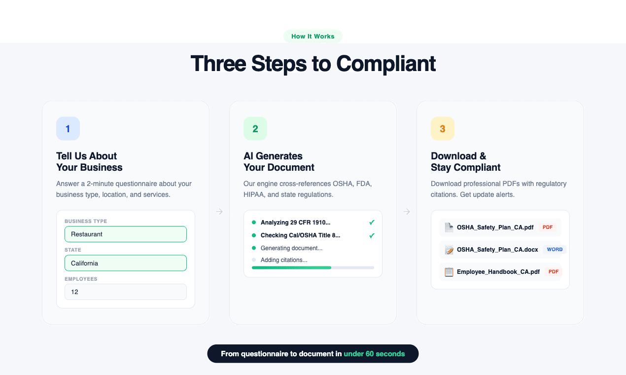 ComplyStack screenshot 2