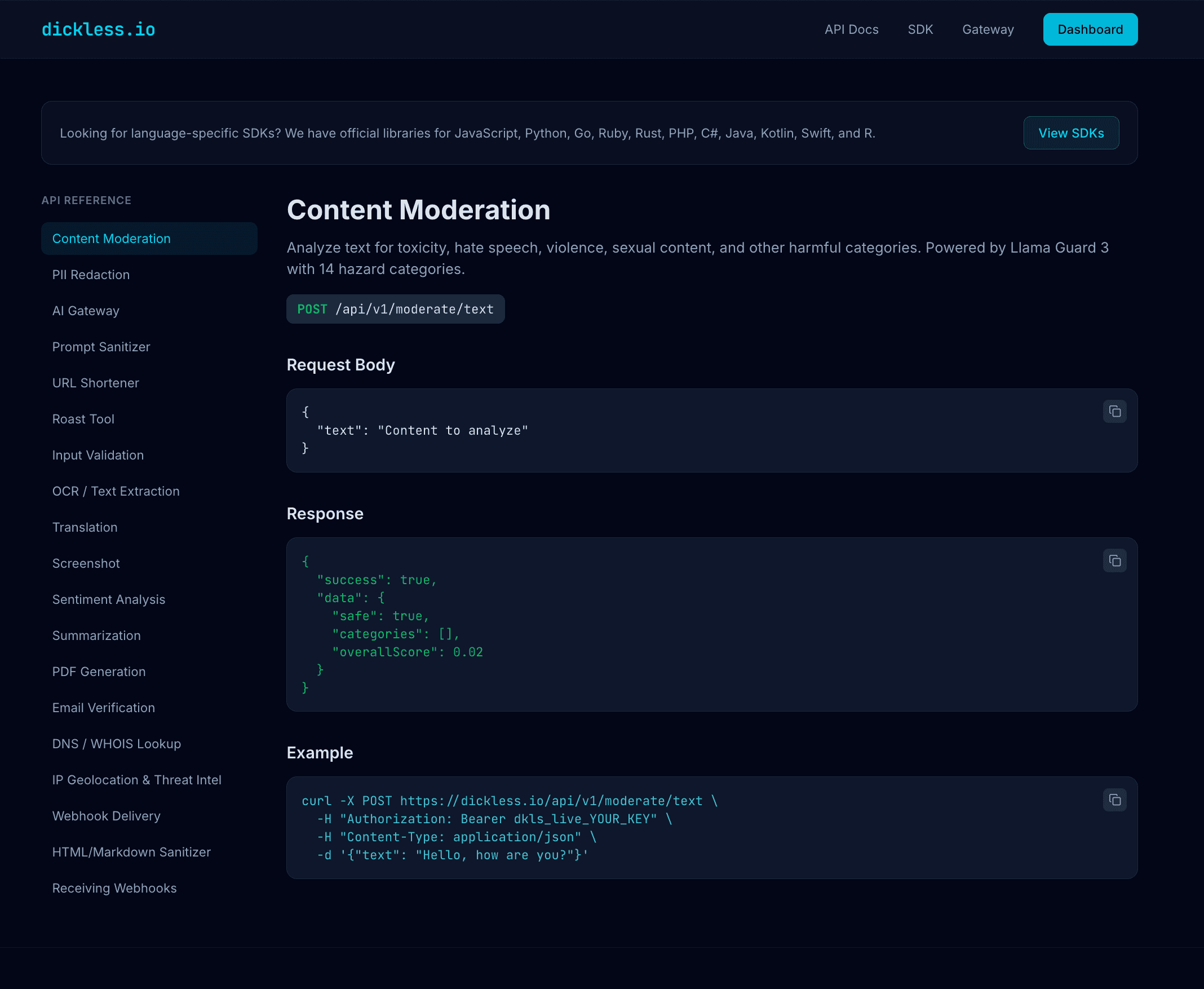 dickless.io screenshot 9