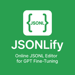 JSONL(JSON Lines) Editor for OpenAI