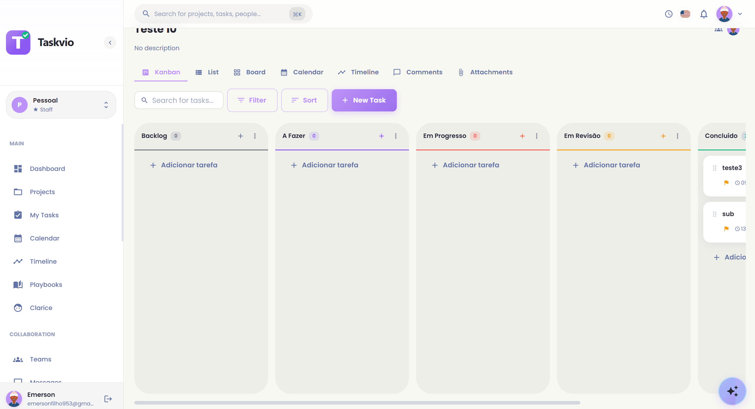 Taskvio screenshot 2