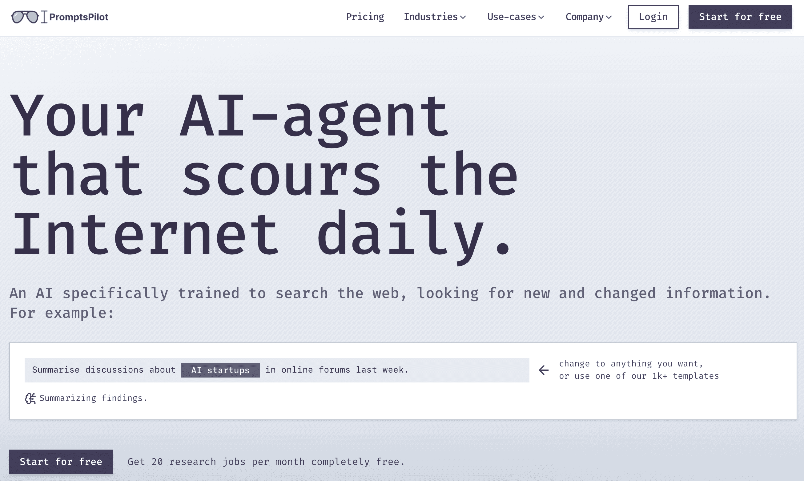 PromptsPilot screenshot 1