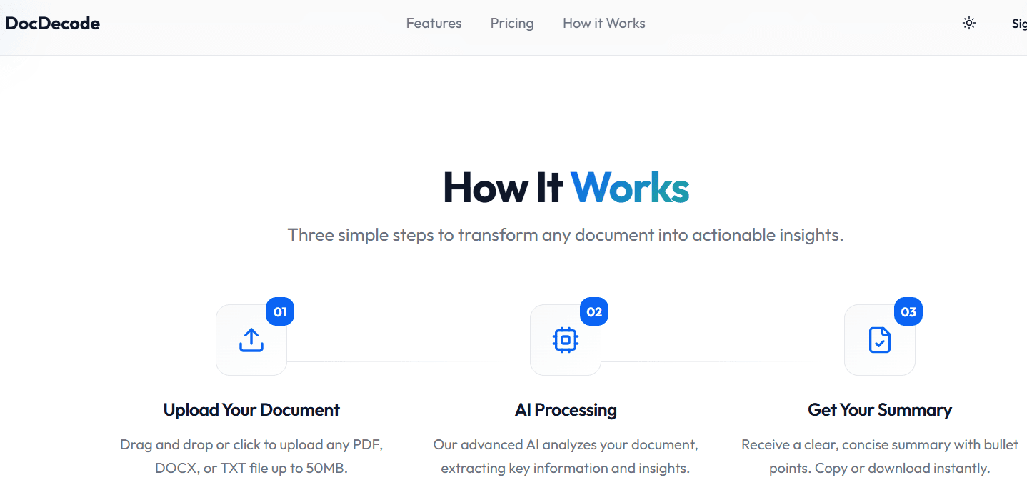 DocDecode screenshot 2