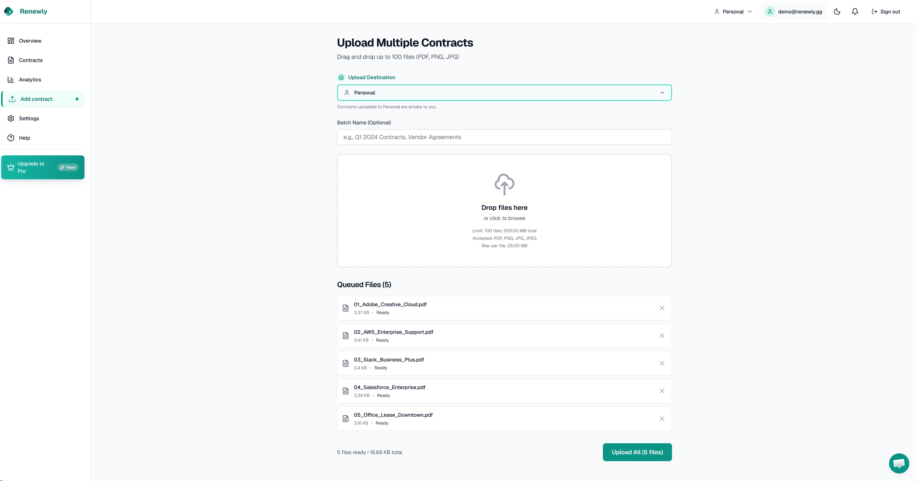 Renewly screenshot 4
