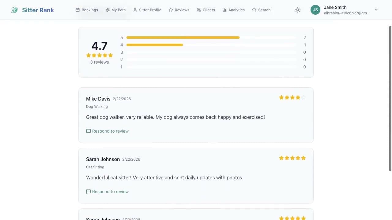Sitter Rank screenshot 1