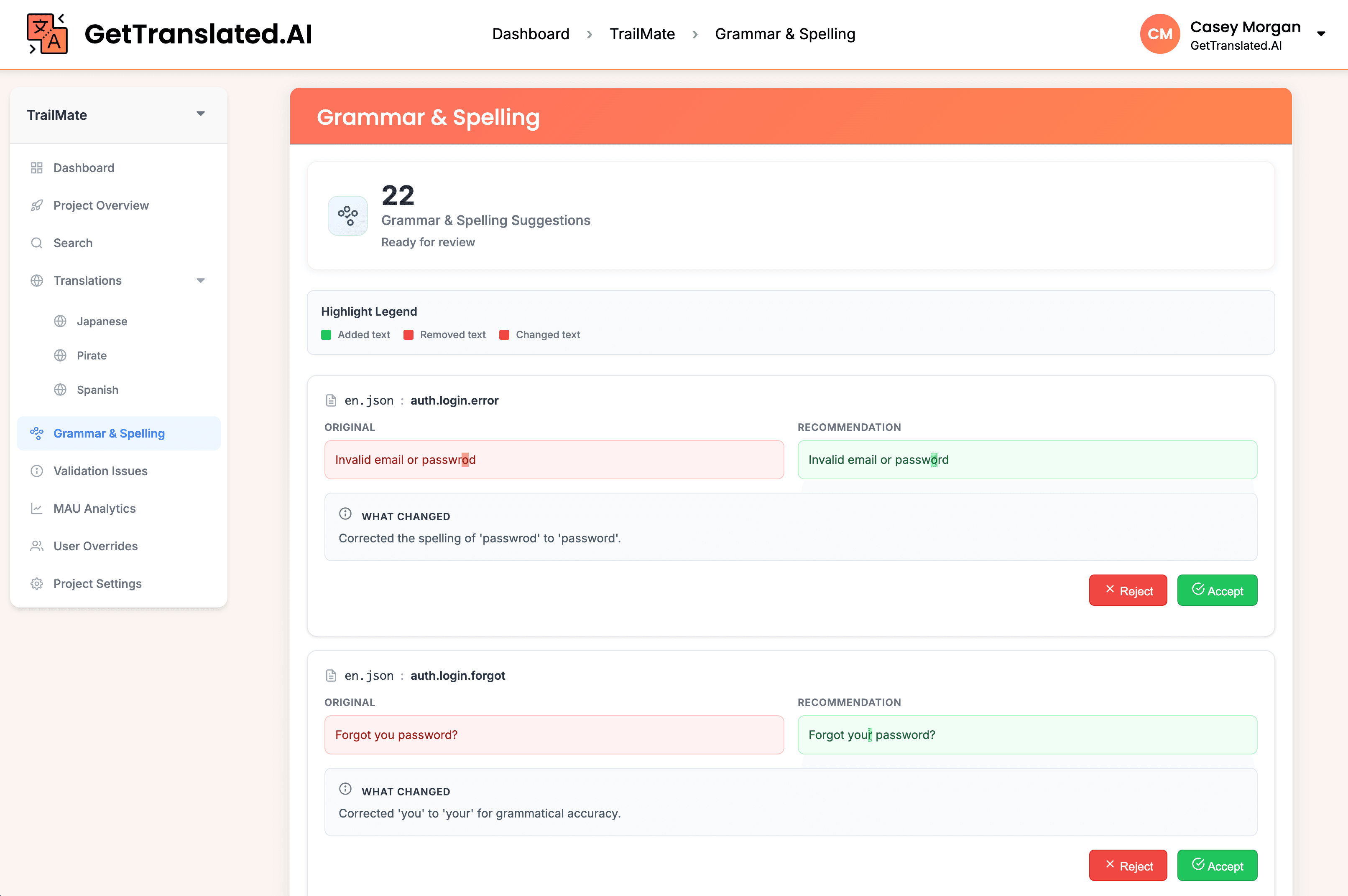 GetTranslated.AI screenshot 4