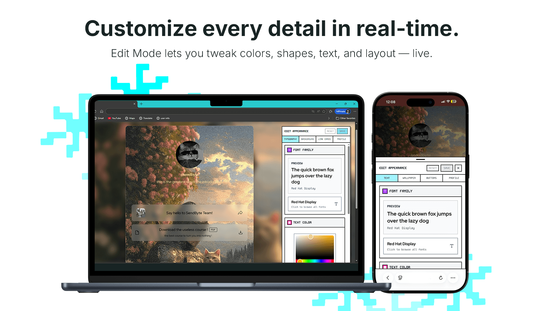 SendByte screenshot 4