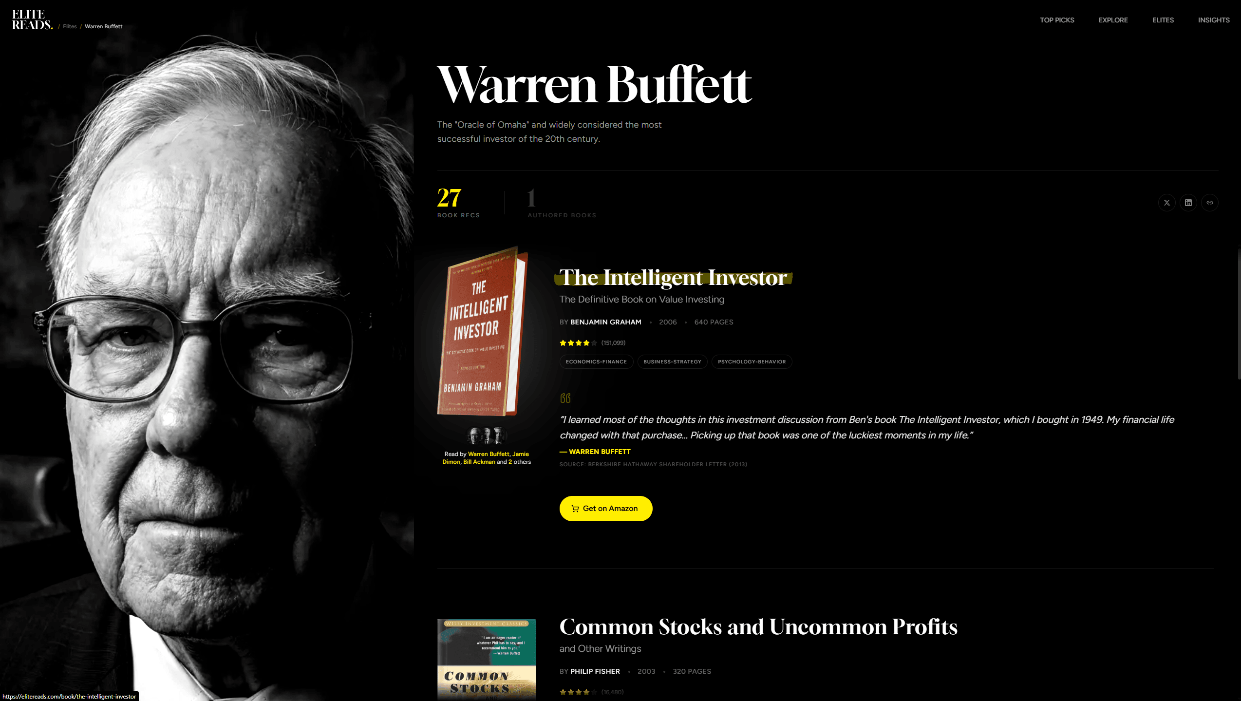 EliteReads screenshot 2