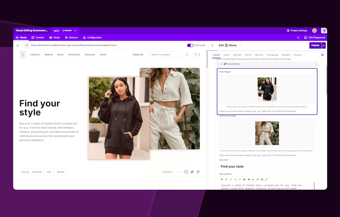 Visual Editing by DatoCMS screenshot 6