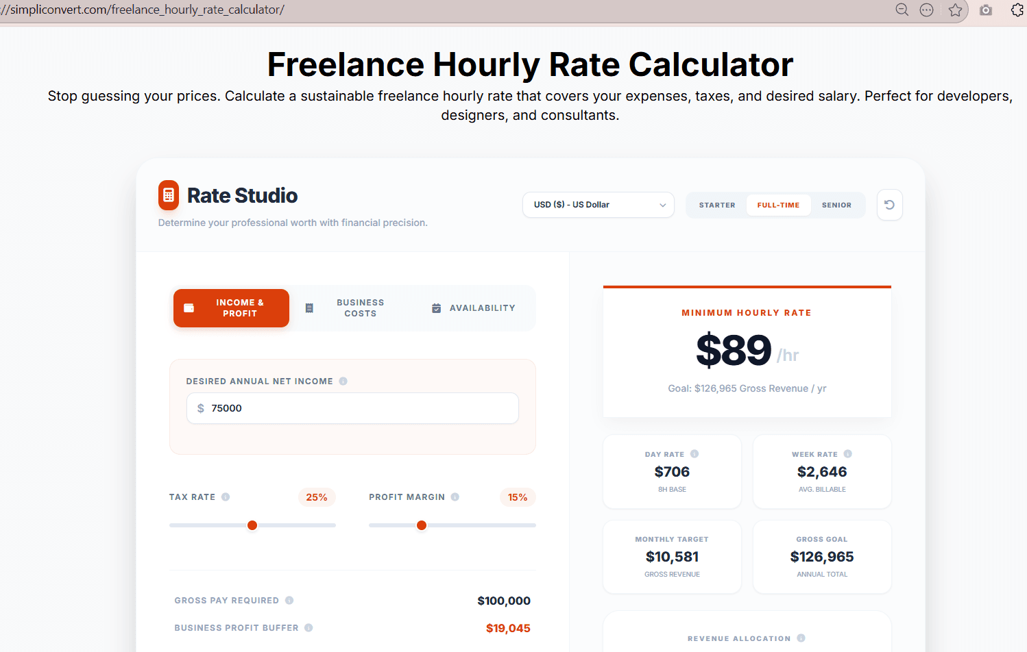 SimpliConvert screenshot 2
