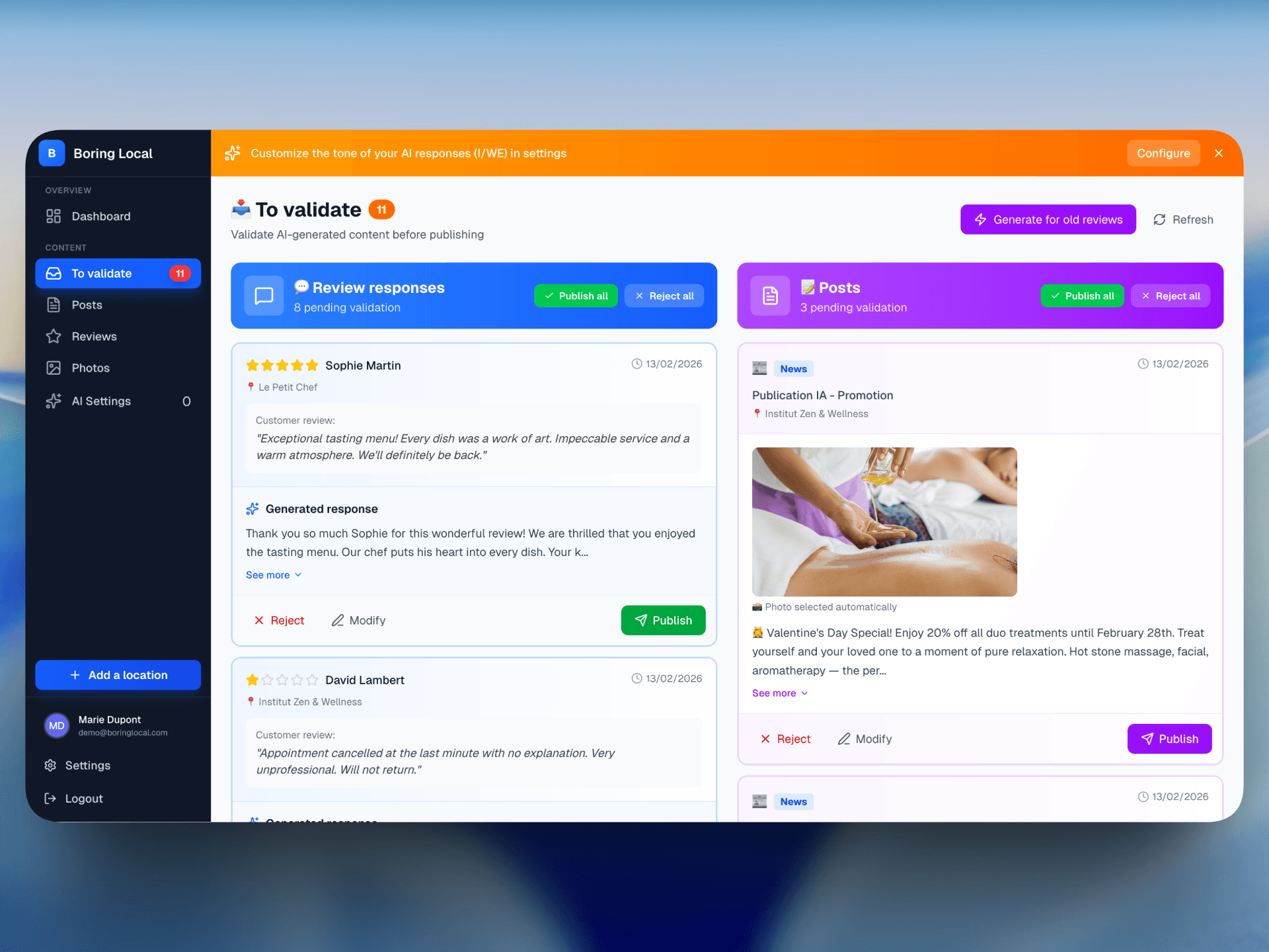 Boring Local screenshot 2