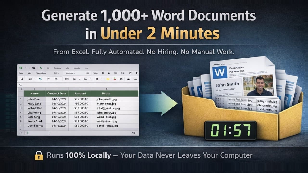 DocxForge Pro screenshot 1