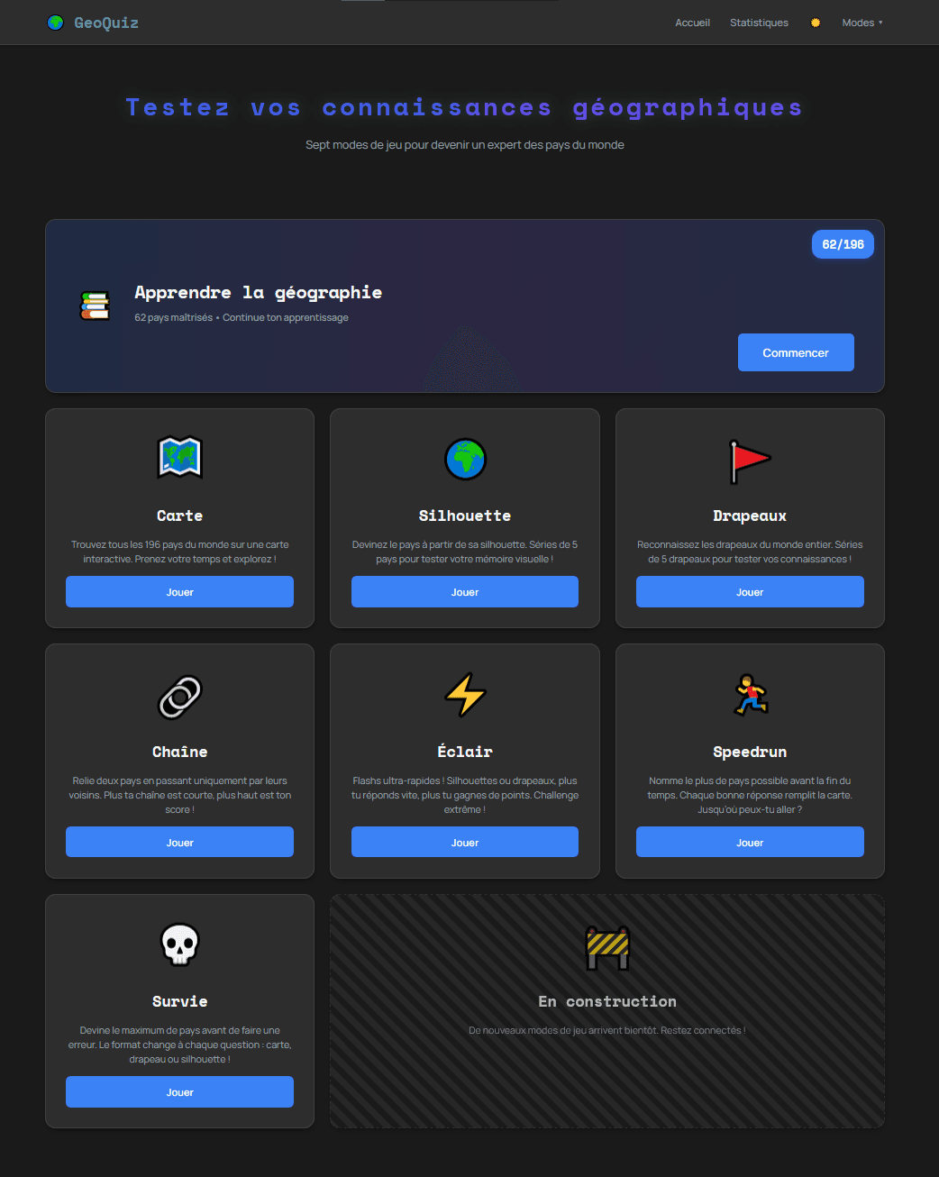 GeoQuiz screenshot 1