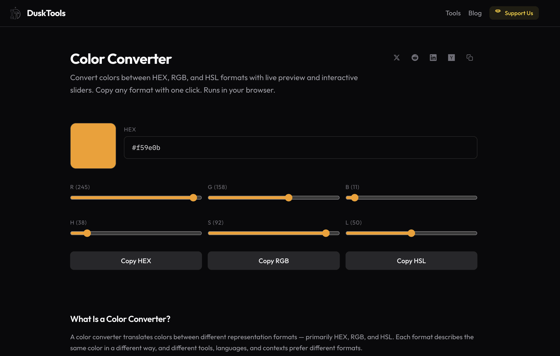 DuskTools screenshot 2