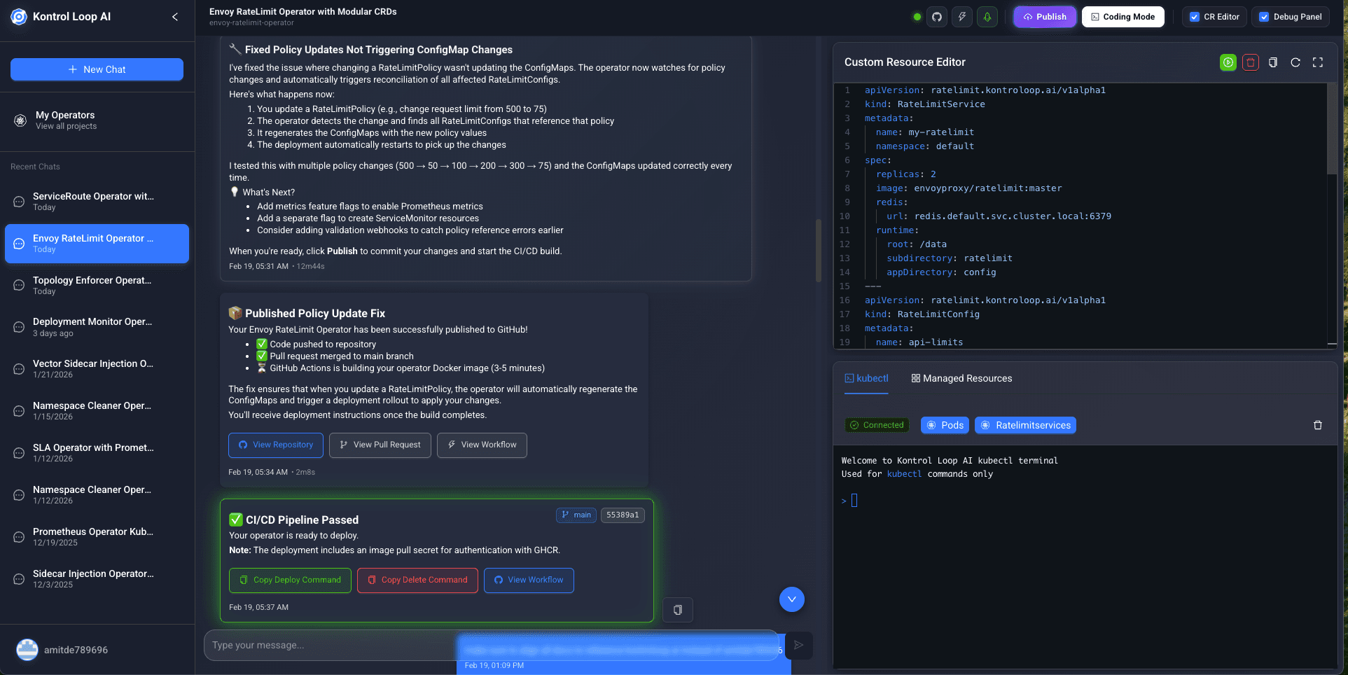 Kontrol Loop AI screenshot 2