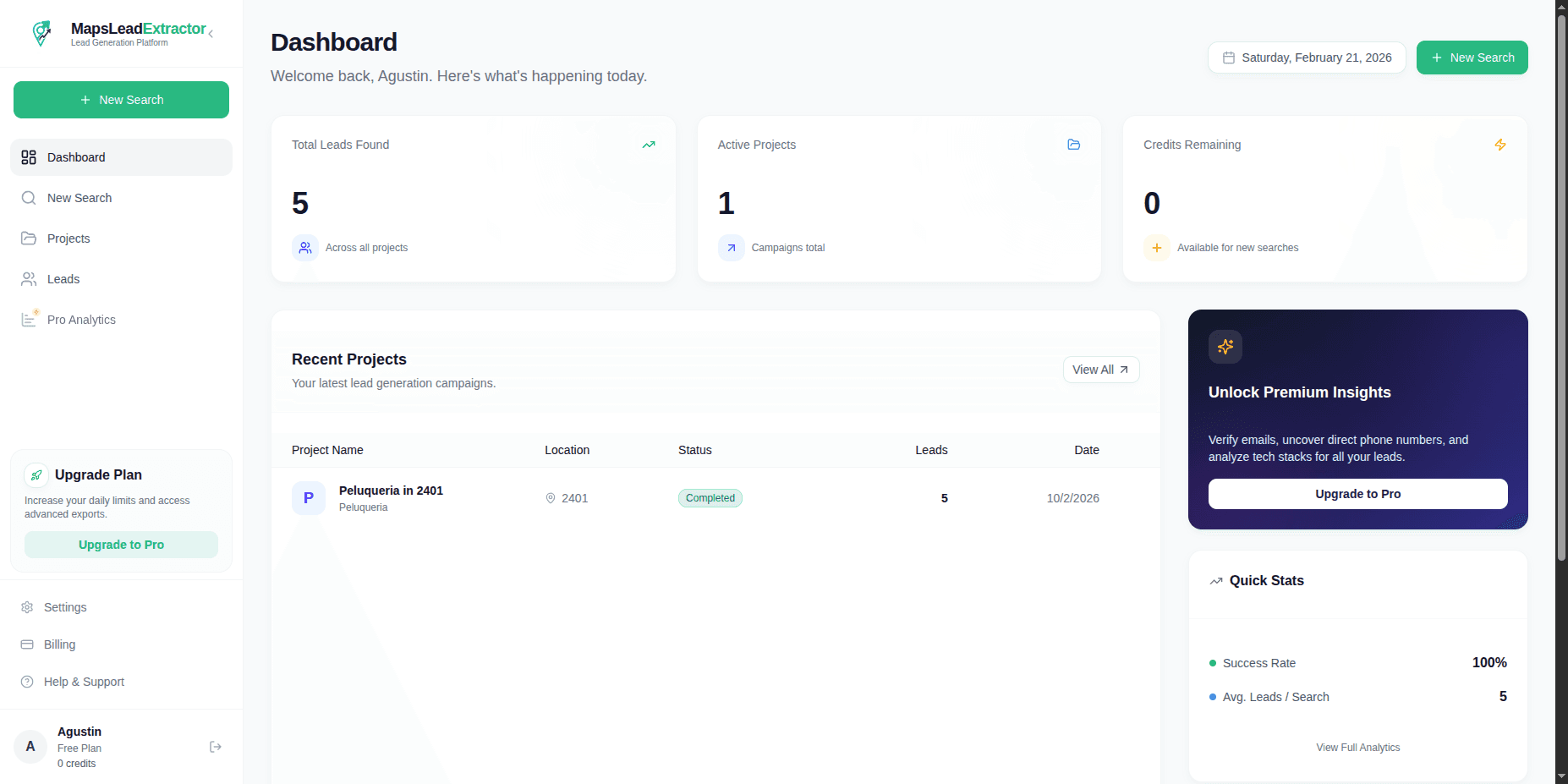 MapsLeadExtractor screenshot 5