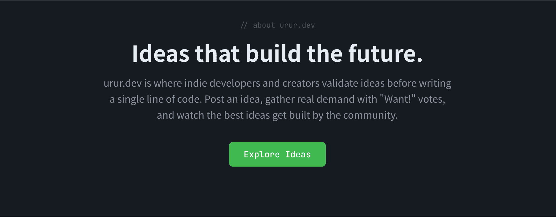 urur.dev screenshot 4