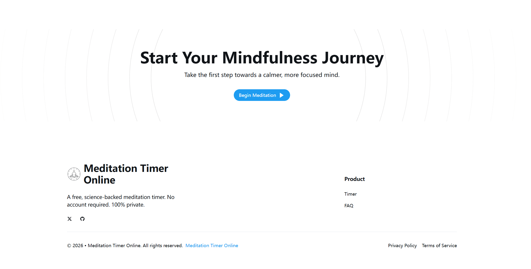 Meditation Timer Online screenshot 3