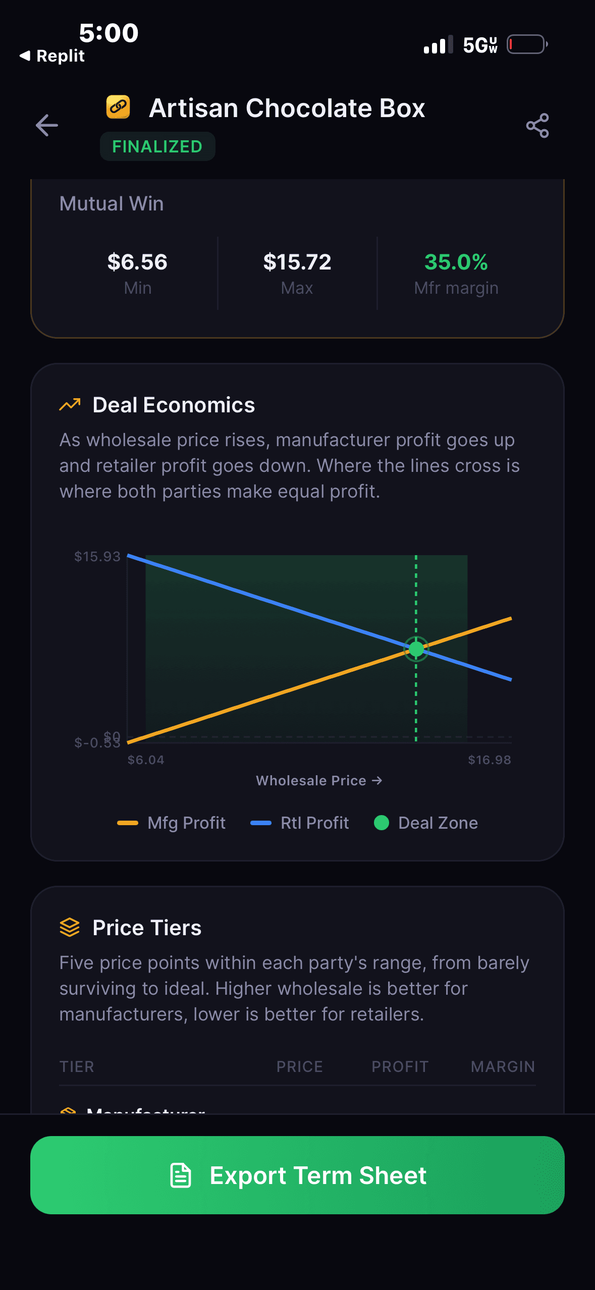 BridgeADeal screenshot 1