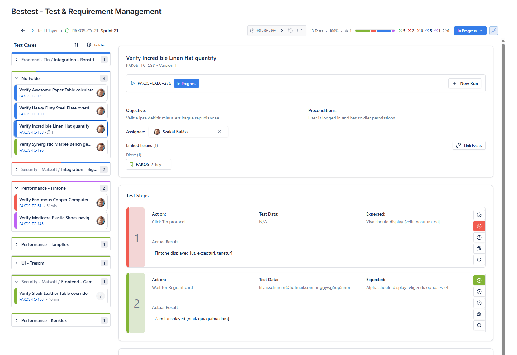 BesTest screenshot 5