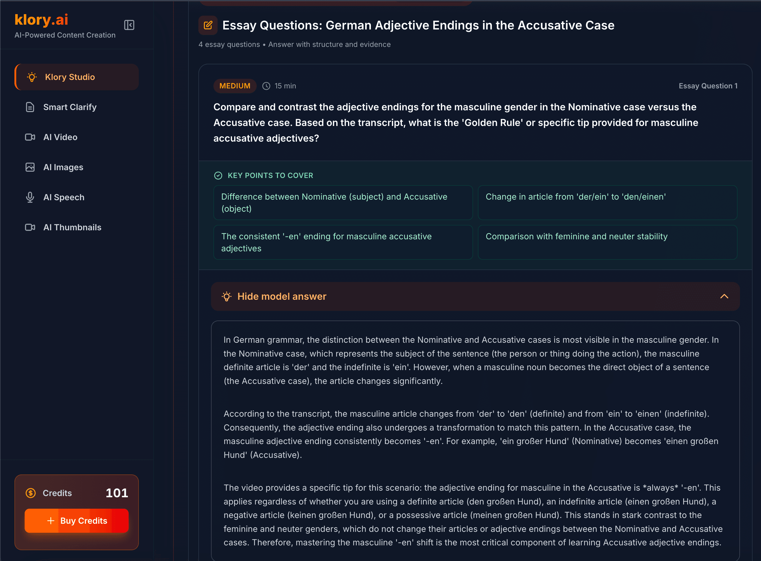 Klory.ai screenshot 10
