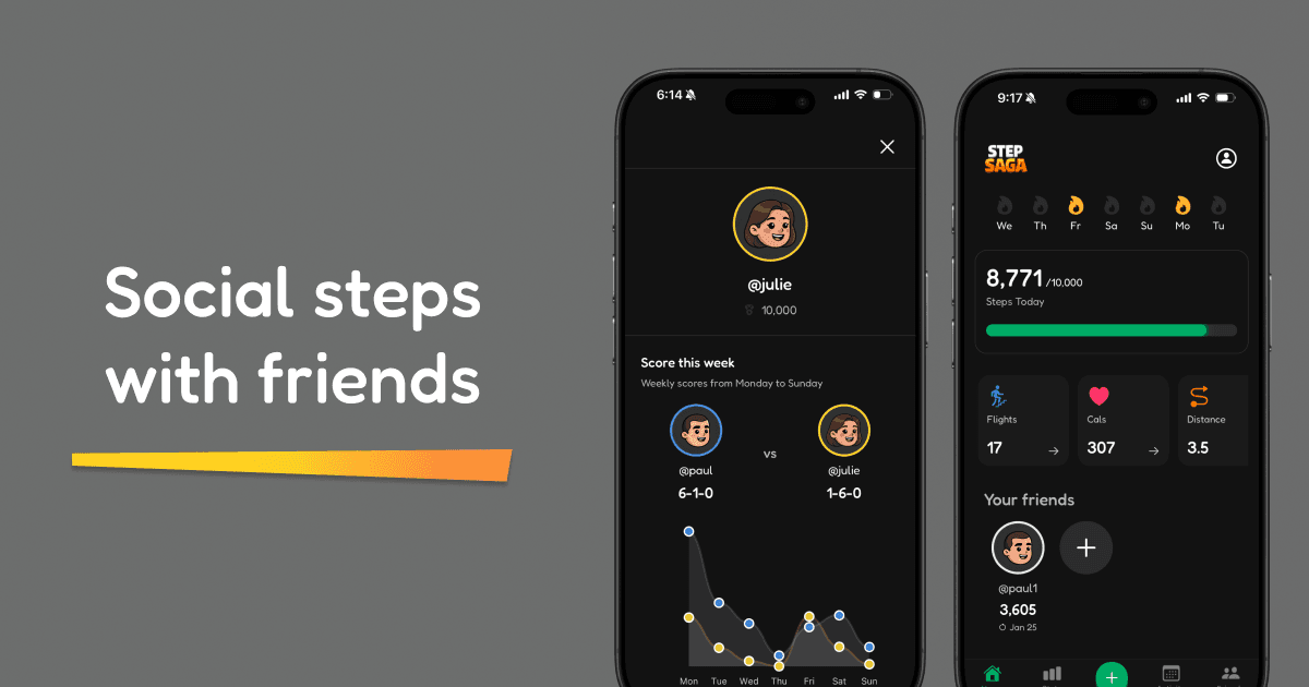 StepSaga screenshot 2