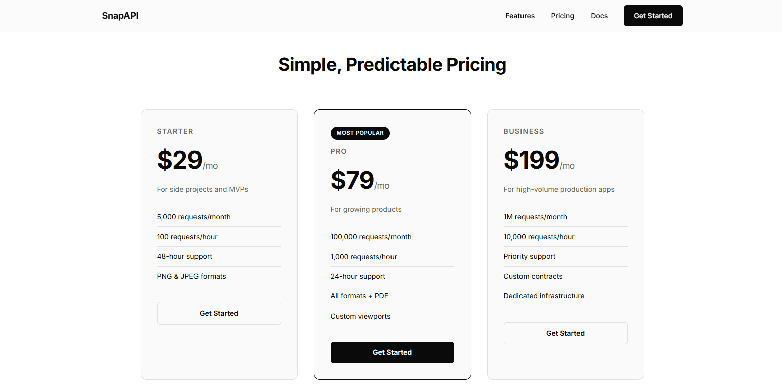 SnapAPI screenshot 3