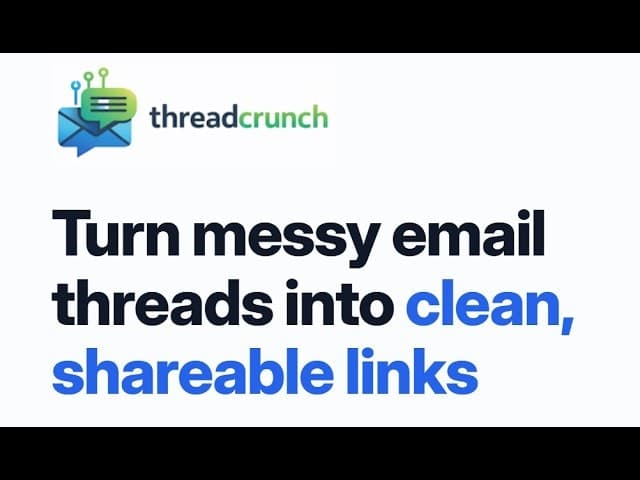 ThreadCrunch screenshot 1