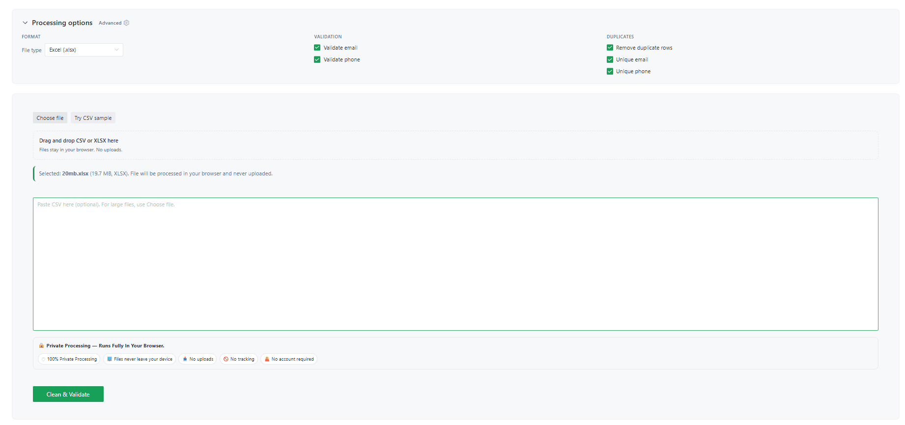 CleanlyLoad screenshot 1
