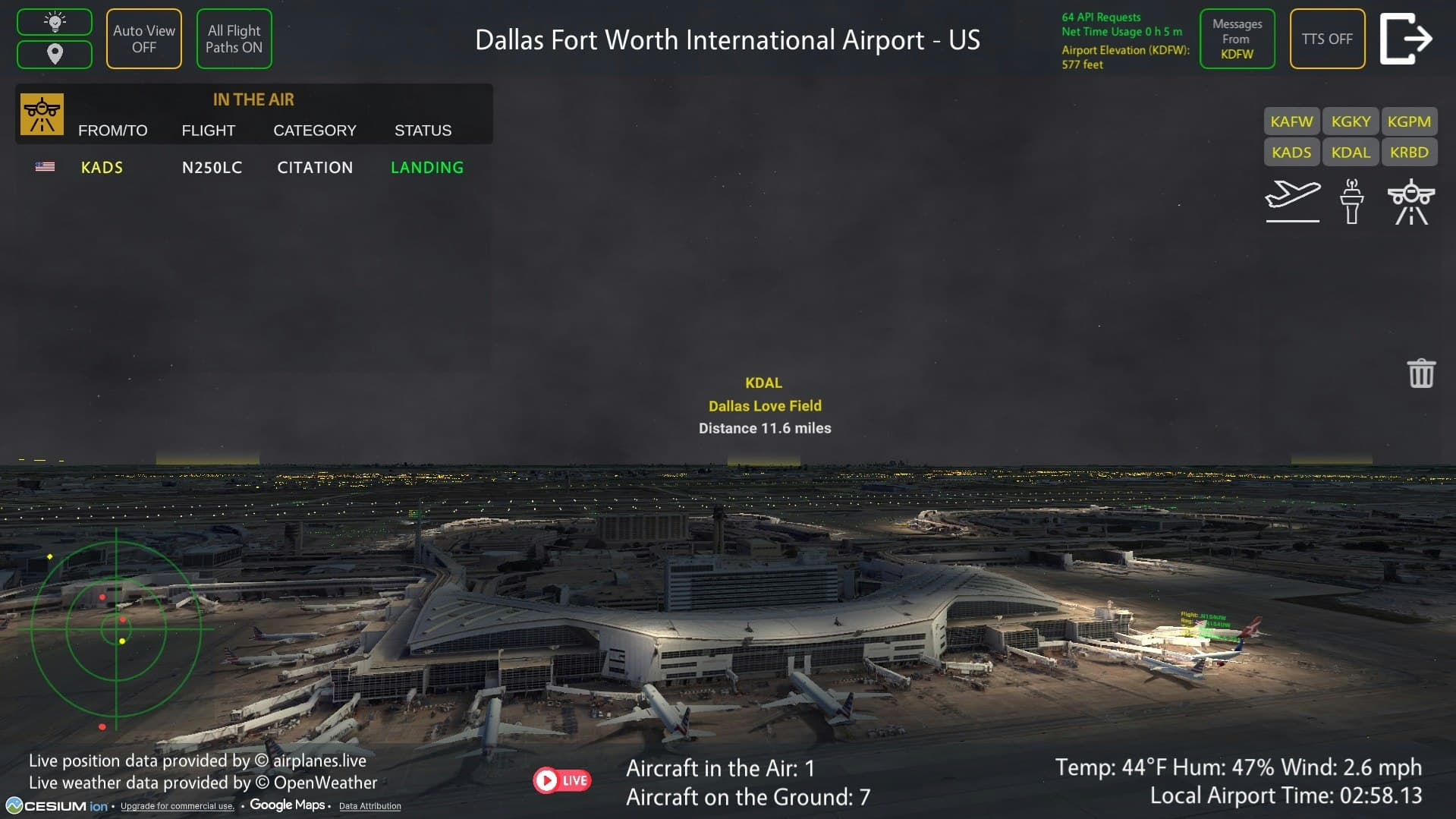 Airport Live Traffic Viewer screenshot 20
