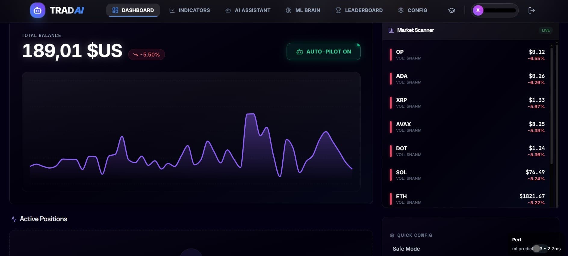 TradingBot AI screenshot 1