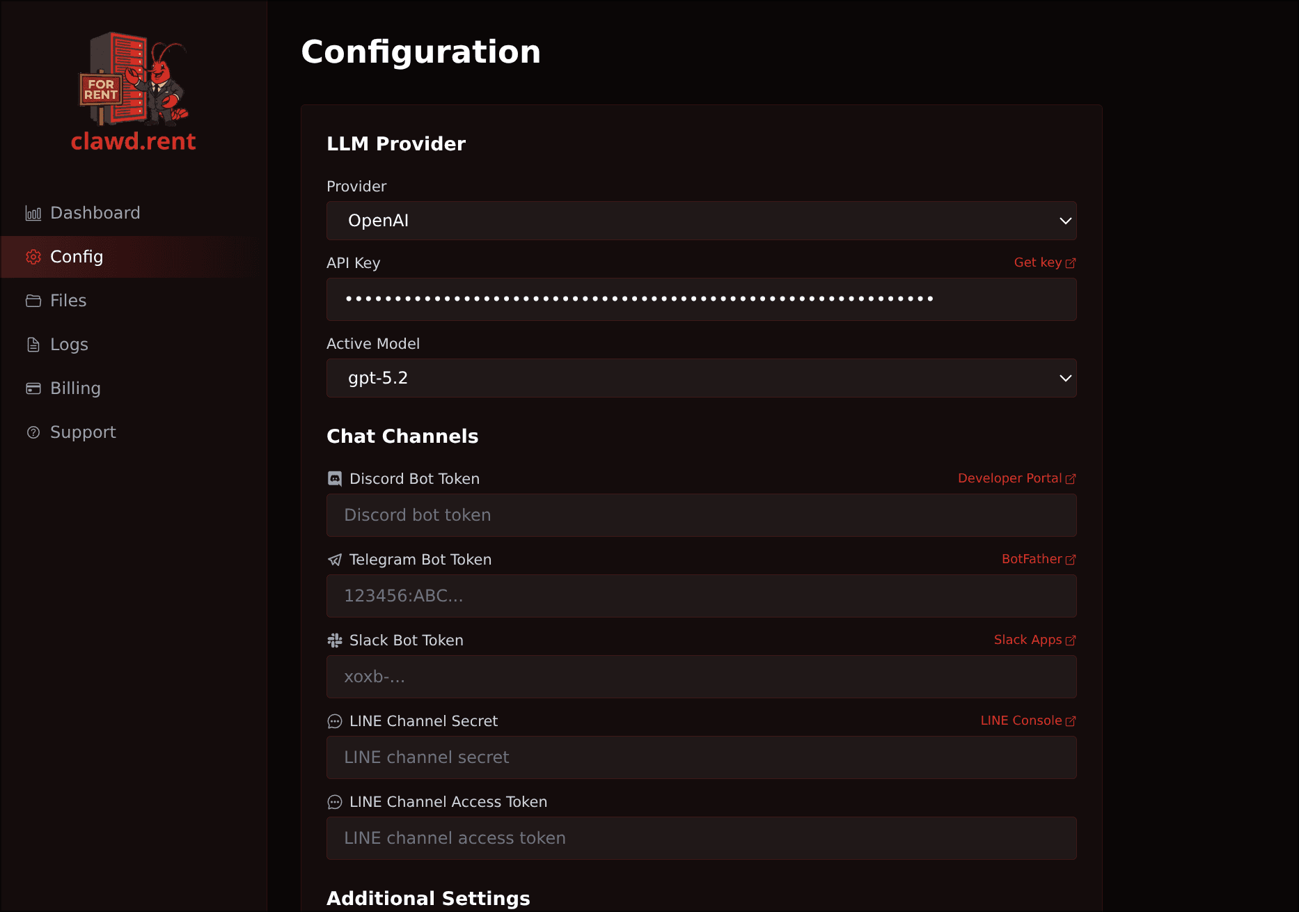 clawd.rent screenshot 2