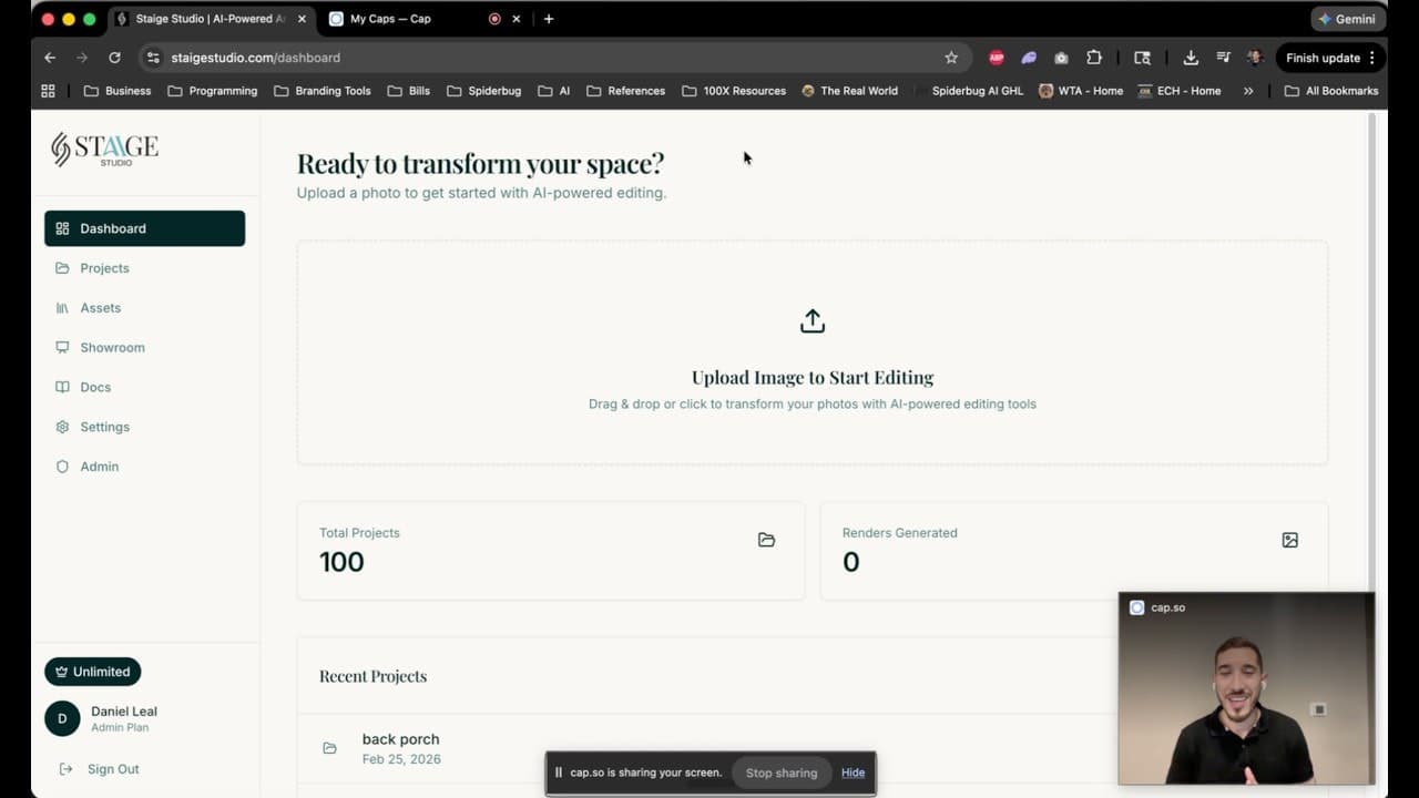 Staige Studio screenshot 1