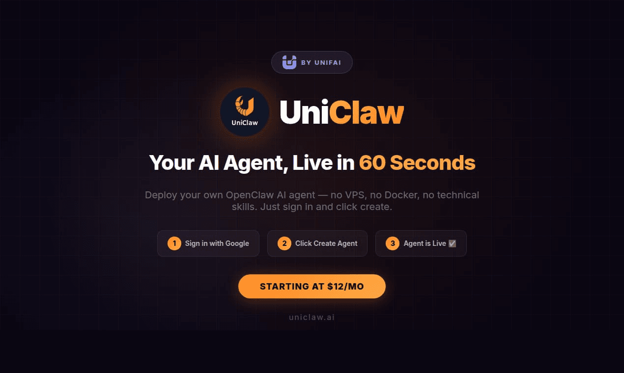 UniClaw screenshot 1