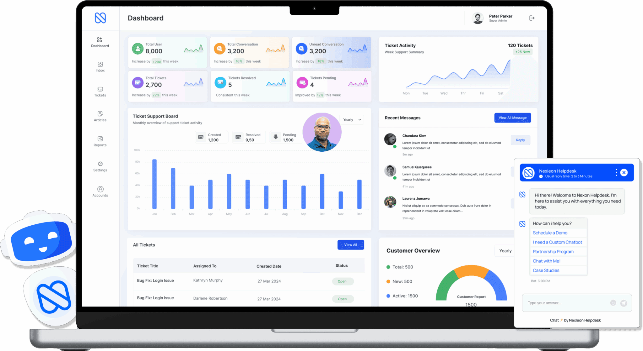 Nexleon Helpdesk screenshot 1