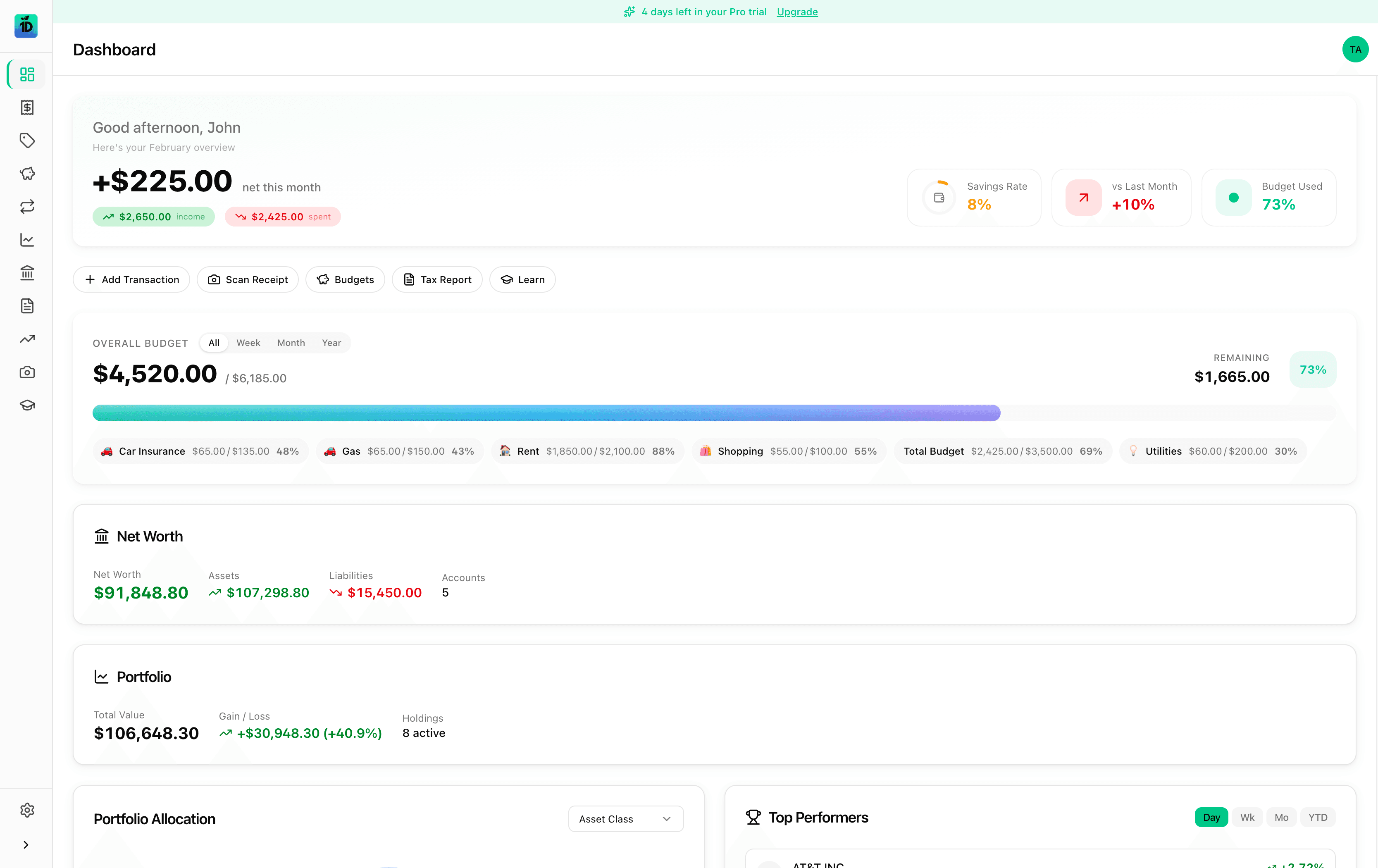 1Dash — Pocket Accountant screenshot 3
