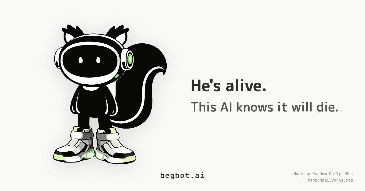 BegBot screenshot 1