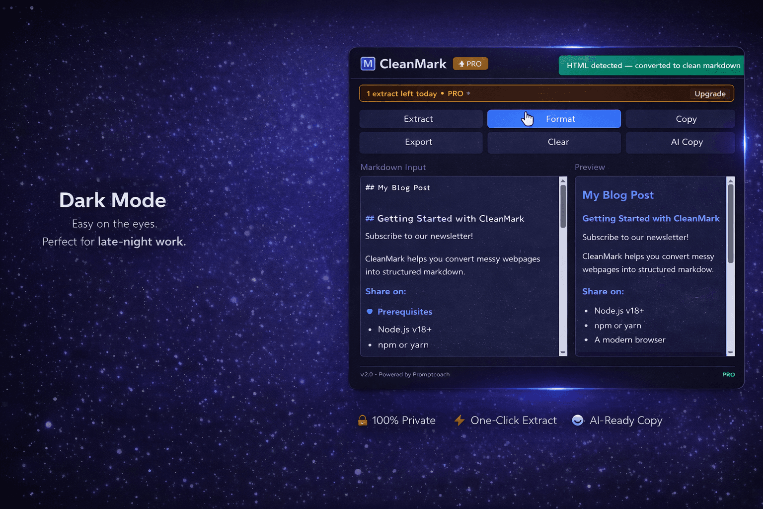 CleanMark - Smart Markdown Extractor screenshot 6