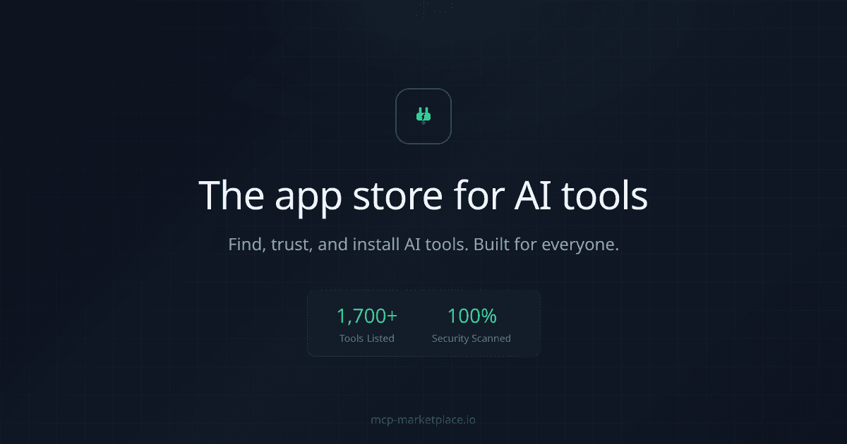 MCP Marketplace screenshot 1