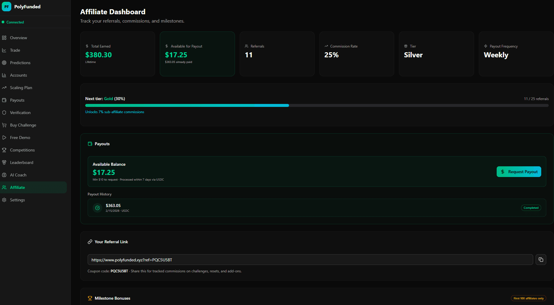 PolyFunded screenshot 9