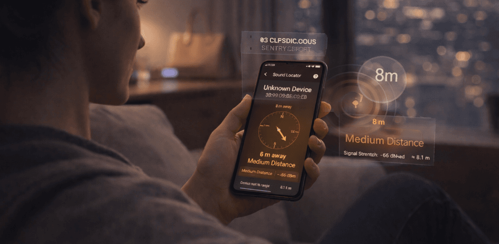 SentryRF Counter-Surveillance Scanner screenshot 3
