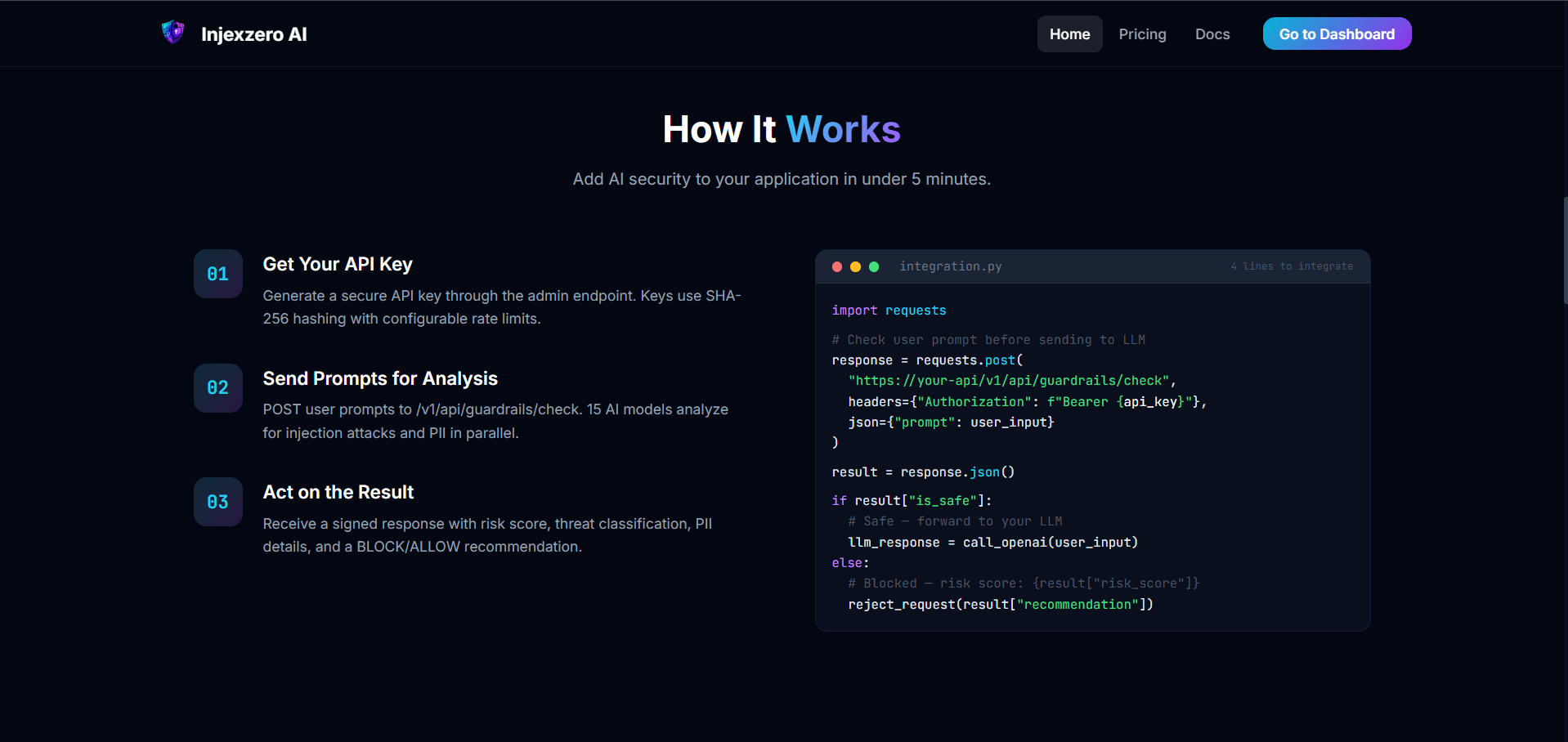 Injexzero AI screenshot 3