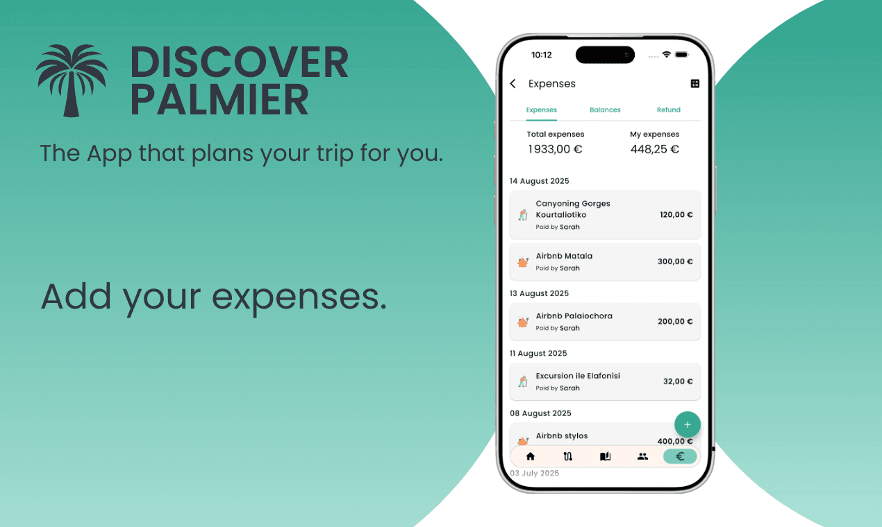 Palmier: Plan your trip. Effortlessly screenshot 6
